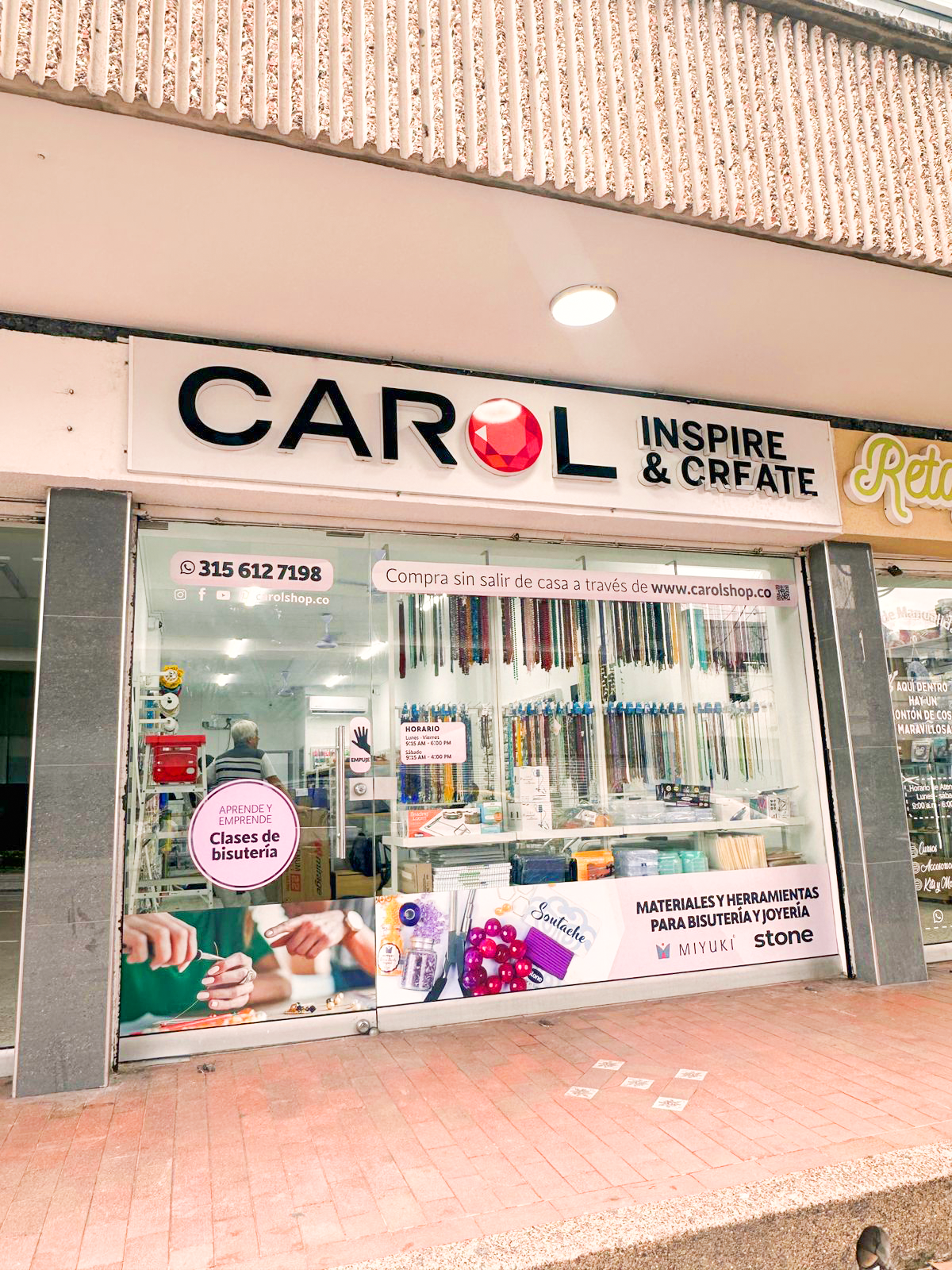Fachada de la tienda Carol Barranquilla