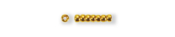 Mostacilla Miyuki Round Rocailles / Square Hole en tamano 15/0