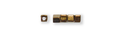 Mostacilla Miyuki Square en tamano 1.8×1.8×1.8 mm