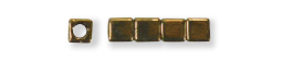 Mostacilla Miyuki Square en tamano 3×3×3 mm
