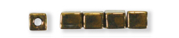 Mostacilla Miyuki Square en tamano 4×4×4 mm