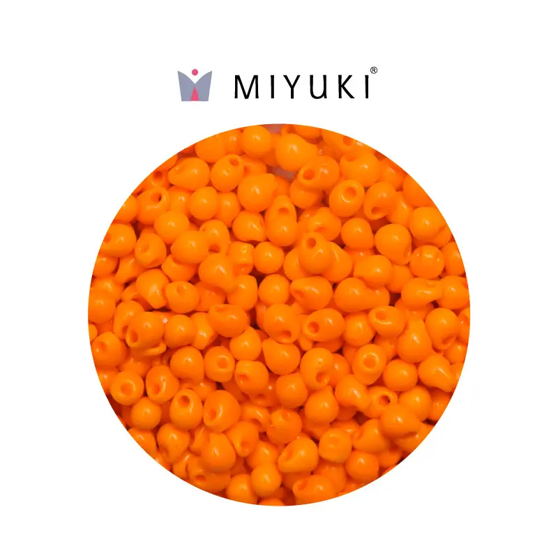 16346-1-Miyuki-drop-beads-3mm-DP0405-opaque-tangerine-25g.webp