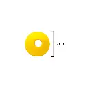 21656-Bola-neopreno-6mm-amarillo-medidas.webp