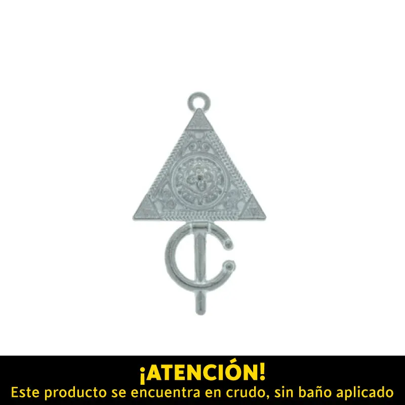Pendiente 68x40mm H-25995/R x und