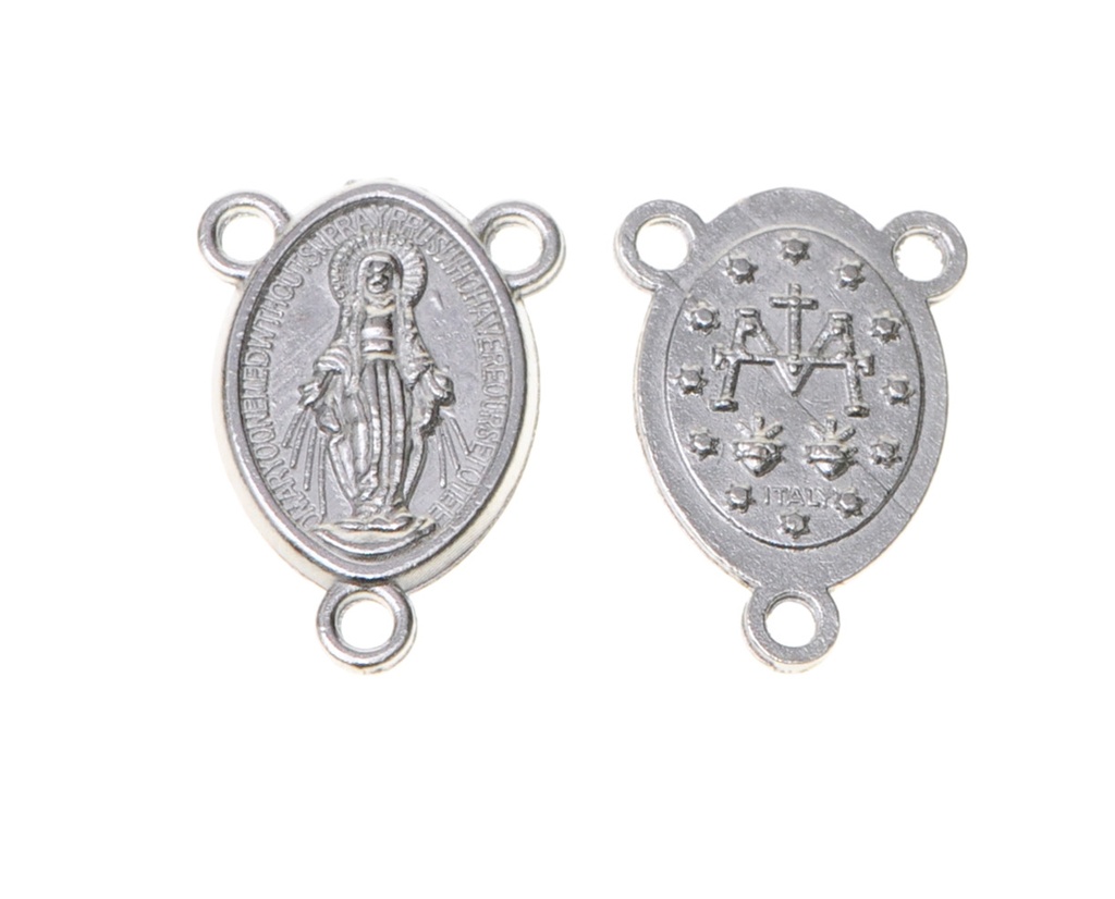 Crucero virgen milagrosa 15 20x13mm/NQ x 10unds