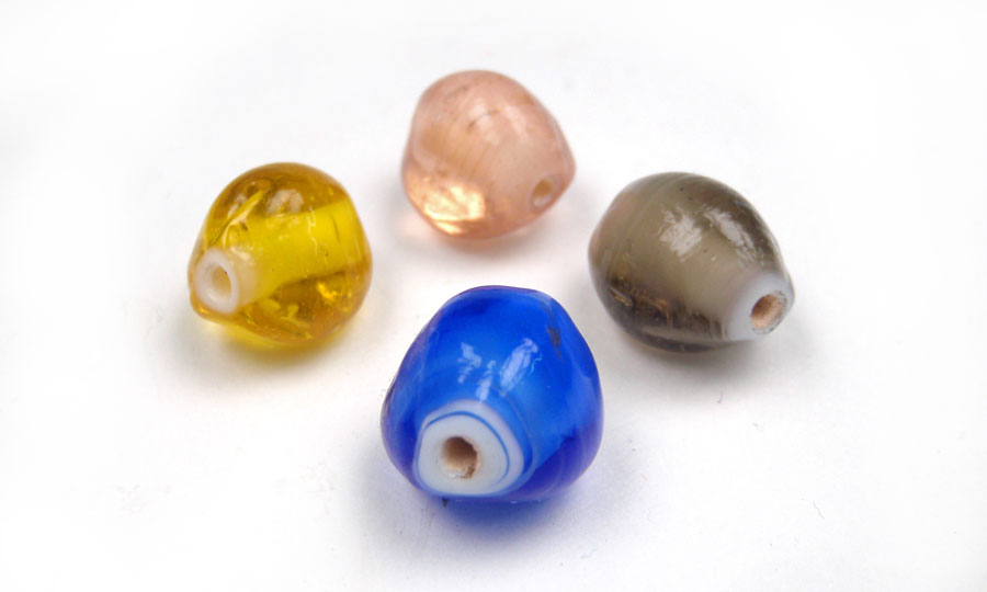 Vidrio hindu 946 12x14mm GHB color mix x und