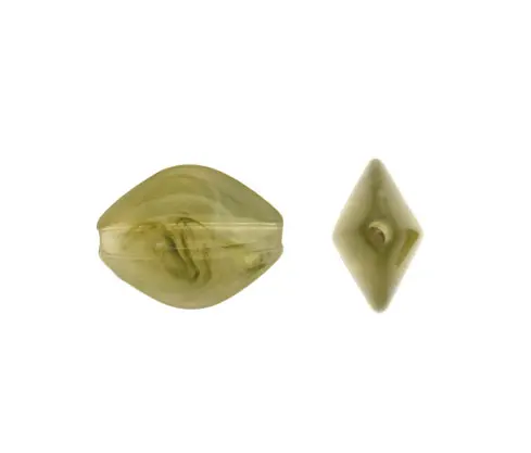 Acrilico oval 17x14mm AAB-51153-17 oliva B-5 x 50g(Aprox 68und)