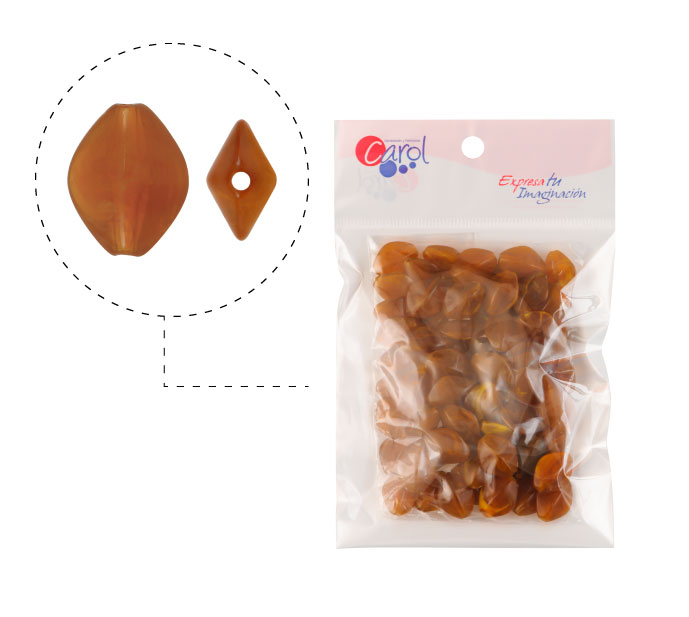 Acrilico oval 17x14mm AAB-51153-17 color A-2 x 50 gramos