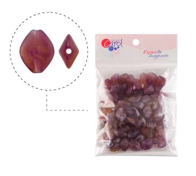 Acrilico oval 17x14mm AAB-51153-17 color B-3 x 50 gramos