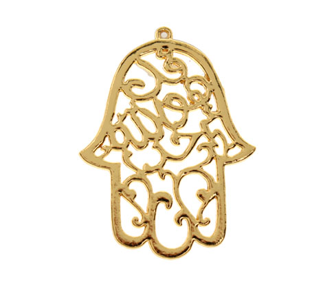 mano de fátima 71x52mm H-9396/golfi x und