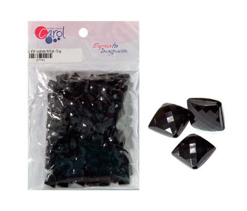 Acrilico 4741 cuadrado 10x5 jet x 50g