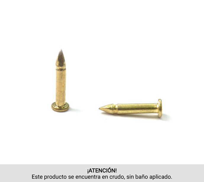 Pin broche militar A102/7mm/R bolsa x 1000 und