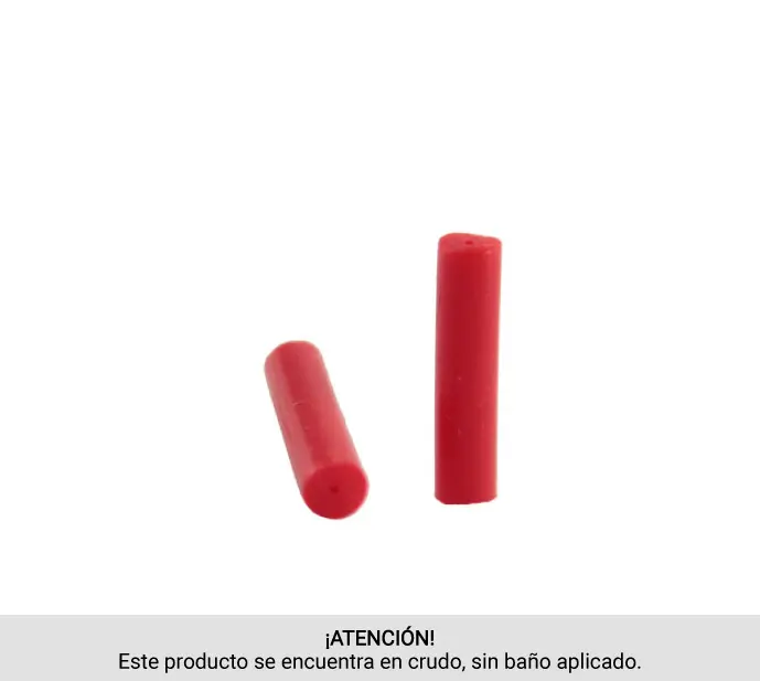 Clutch para bano 73/3x13mm rojo bolsa x 1000 und