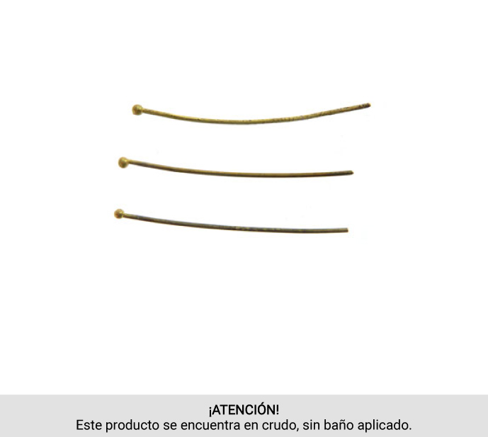 Alfiler ball pin 0.7x35.0x2.0mm/R bolsa x 1000 und