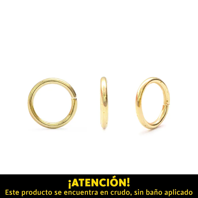 Argolla JR-1.0x8mm/R bolsa x 1000 und