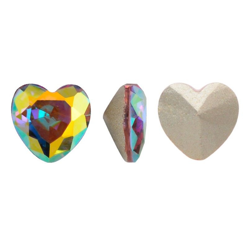4884CH corazon 8mm 212AB light amatista x und
