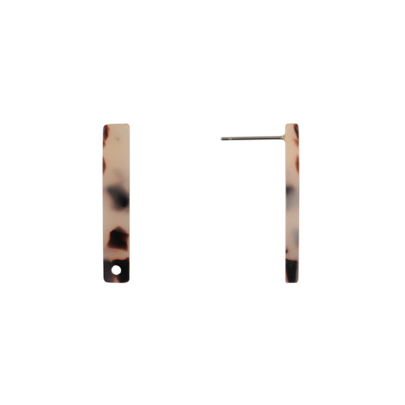 Topo arete barra poliester 587-1A 5x30mm A304 x par