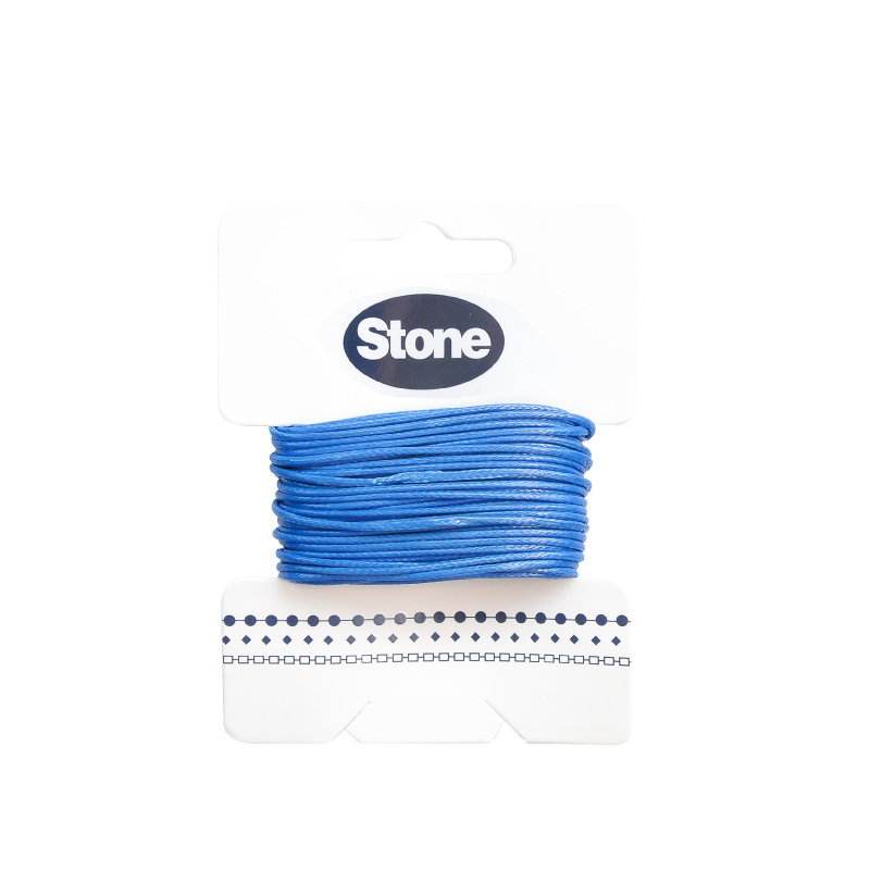 Cordon vibora 1mm 109 azul x rollo 8m