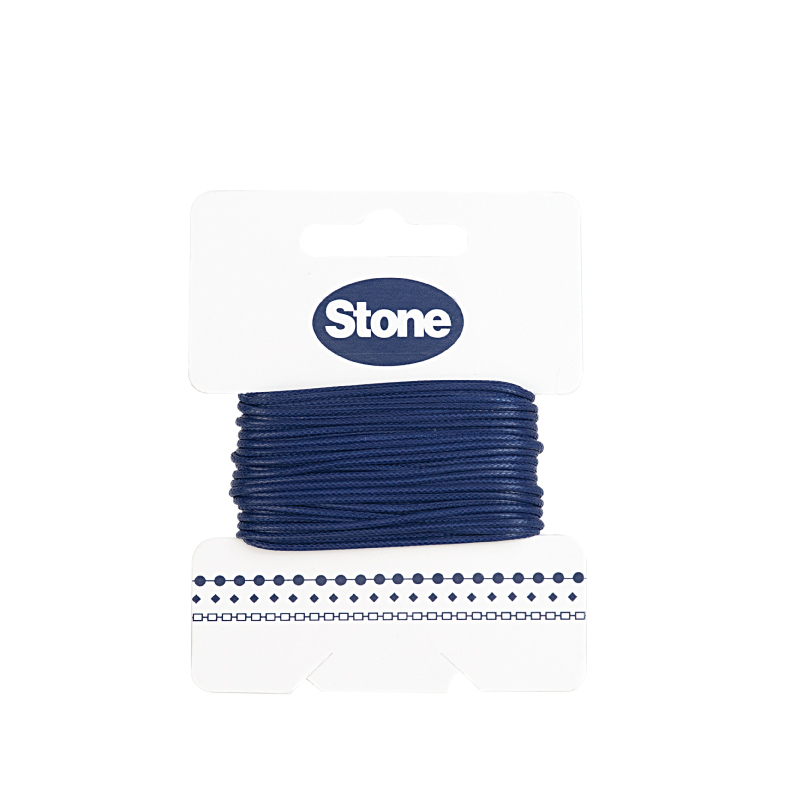Cordon vibora 1mm 123 blue jean x rollo 8m