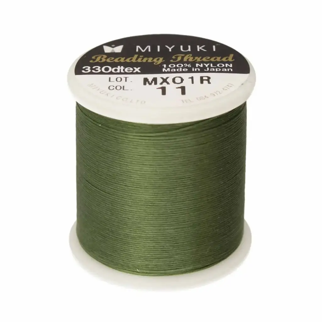 Hilo miyuki K4570 #11 verde x 50m