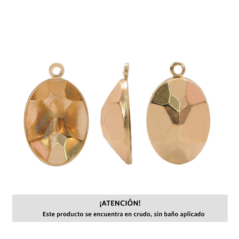 4120DE setting 10x14mm/R oval con argolla P07996 x und