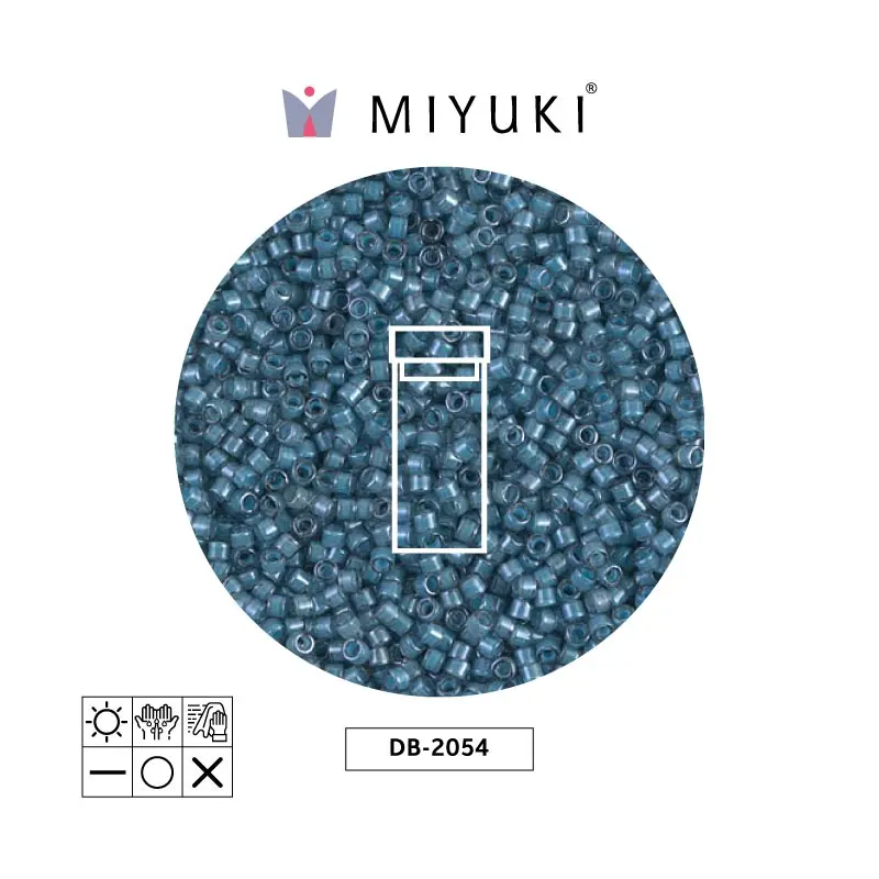 Miyuki delica 11/0 DB2054 neon dusk azul x 3g