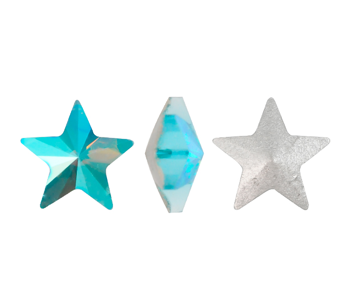 4745CH estrella 10mm 202SI aquamarine x und