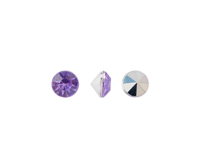 Acrilico K1010 redondo chaton 1.5mm tanzanite 29 x und
