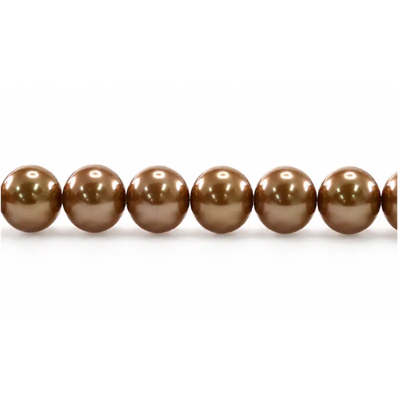 Perla vidrio 12mm powder almond CX-948 x 68und