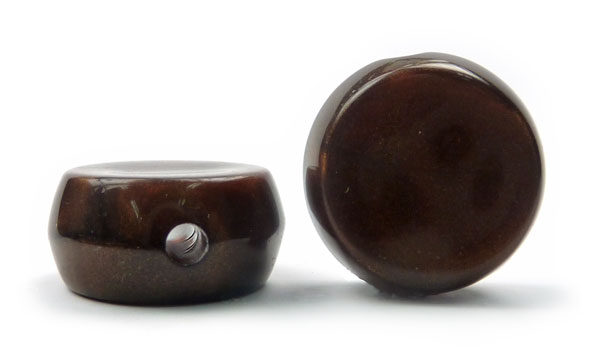 Cuenta plastica dona 8x16mm mix x lb