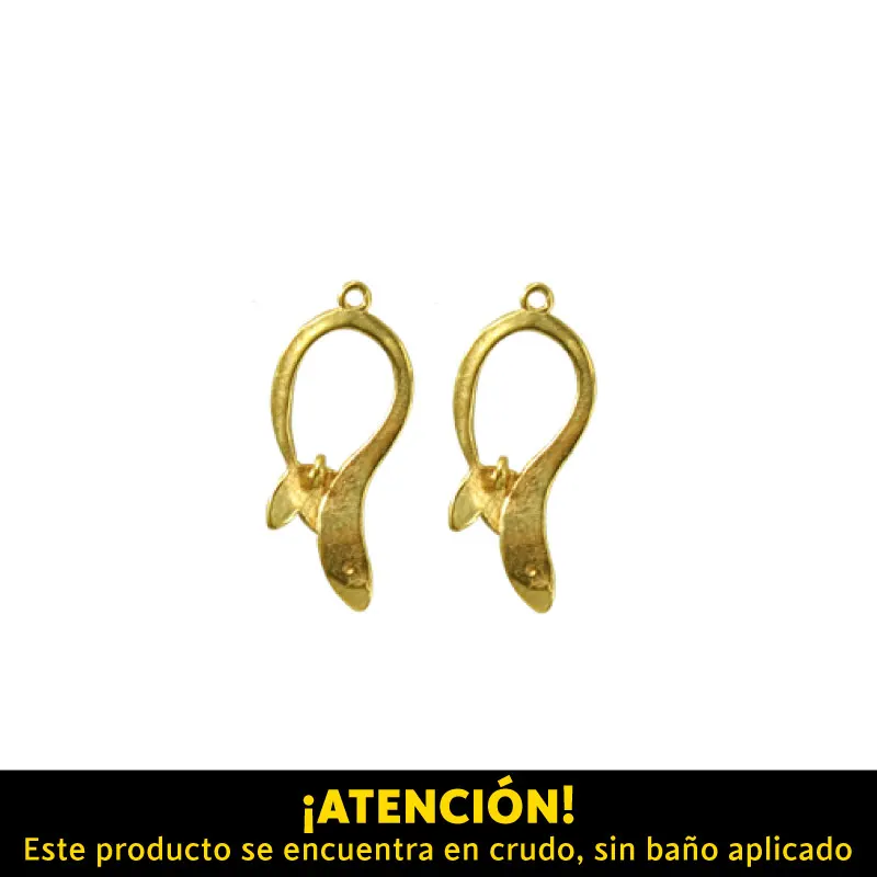 Herraje flor P5460/R 23*10mm x par
