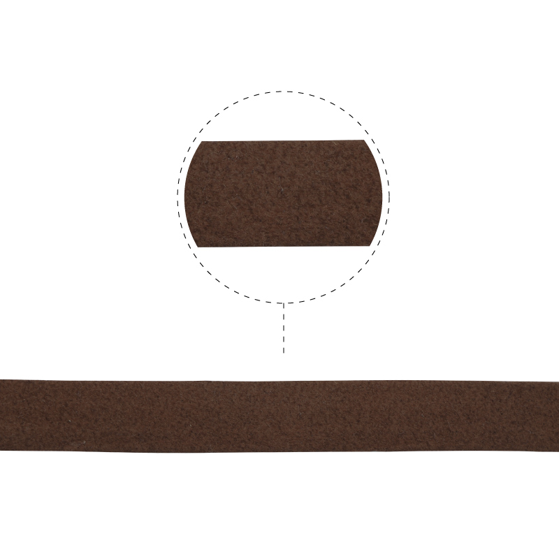 Cuero plano gamuzado 13mm Color Surtido x Metro