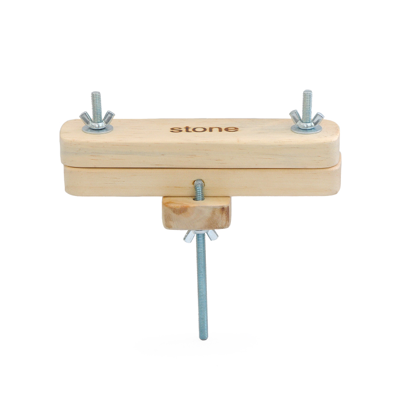 Porta bastidor prensa para tambor de bordado 23x6cm en madera x und