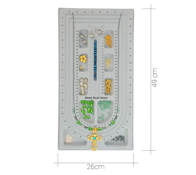 Tabla de diseño bead board design stone XQ069 49x26cm x und