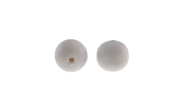 Bola neopreno lisa 8mm blanco x und