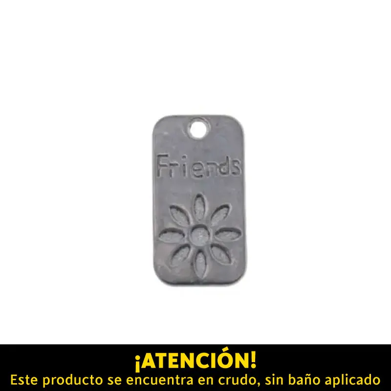 Dije friends 23x12mm AAJ-04485/R x und