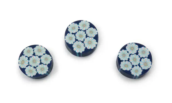 Fimo beads 10x4mm sin hueco color 0077 x und