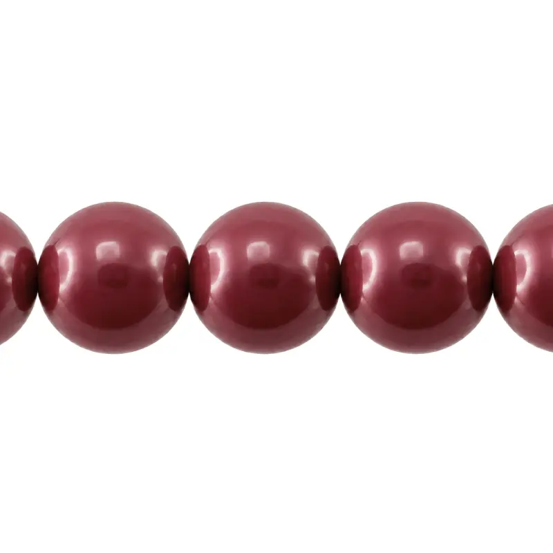 Perla vidrio 14mm bordeaux CX-21 x 58und