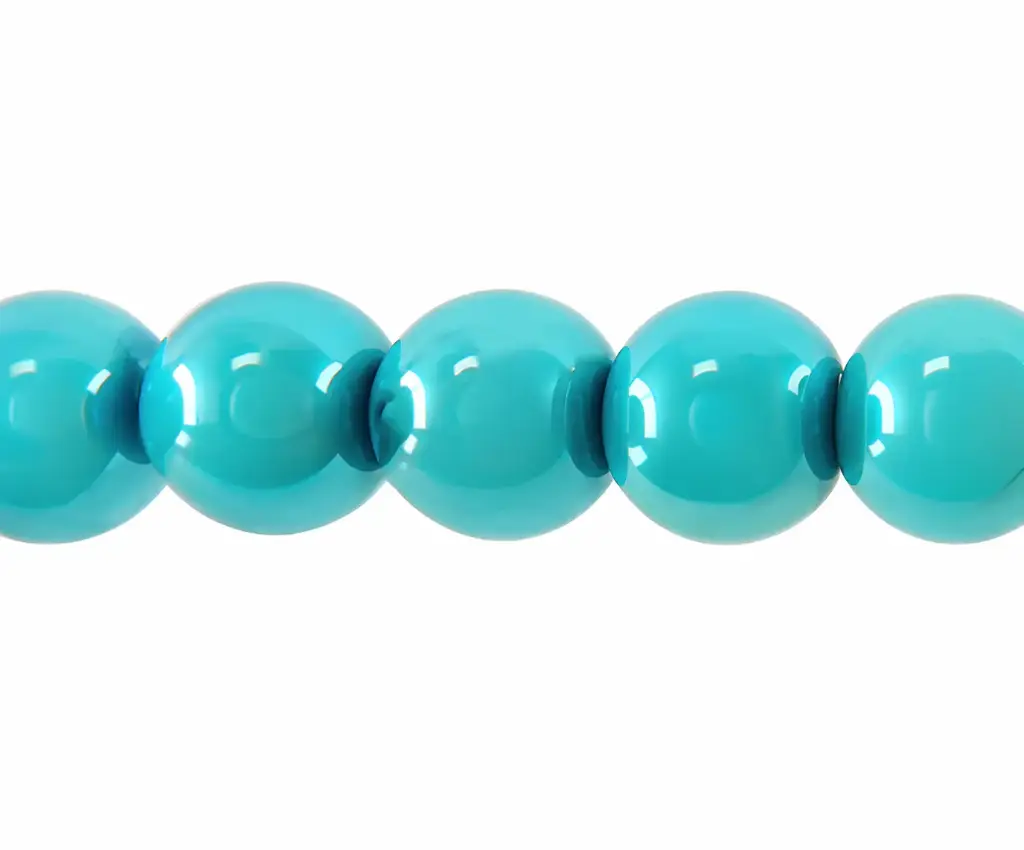 Perla vidrio 12mm aqua CX-77 x 68und