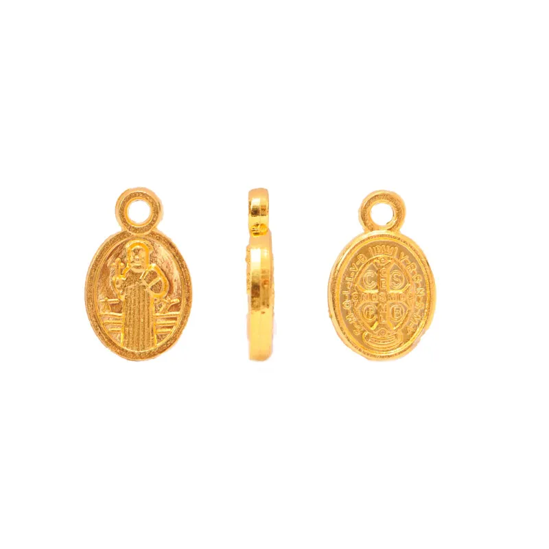 Medalla san benito 883-1 12x8mm/golfi x und