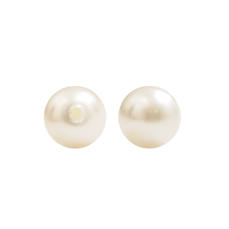 Perla sintética redonda 1H 8mm cream A-03 x und