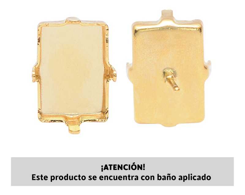 4527CH setting arete 10x14mm/Golfi x par