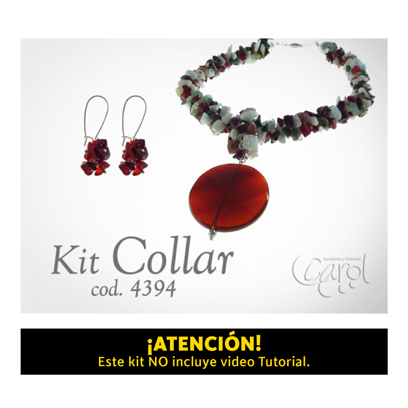 Kit collar chips multicolor