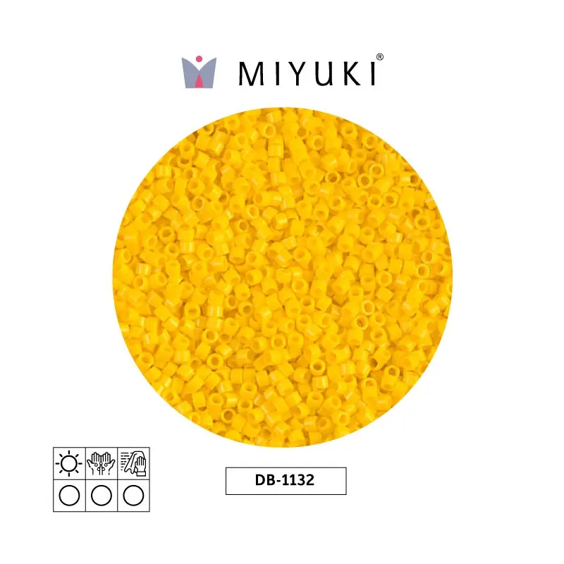 Miyuki delica 11/0 DB1132 opaco canary x 50g