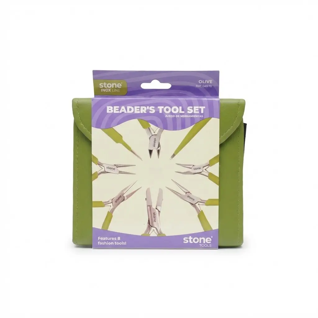 Estuche de herramientas PLFAS07 en acero inoxidable x set