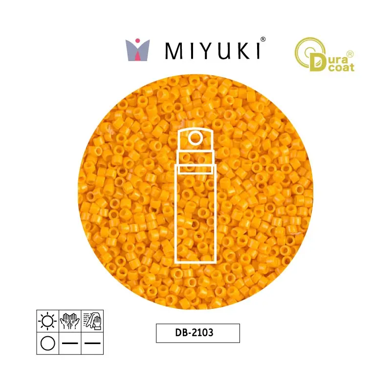 Miyuki delica 11/0 DB2103 opaco cantaloupe x 10gr