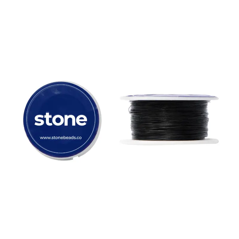 Hilo alambrismo negro N.30 0.25mm x 49 metros