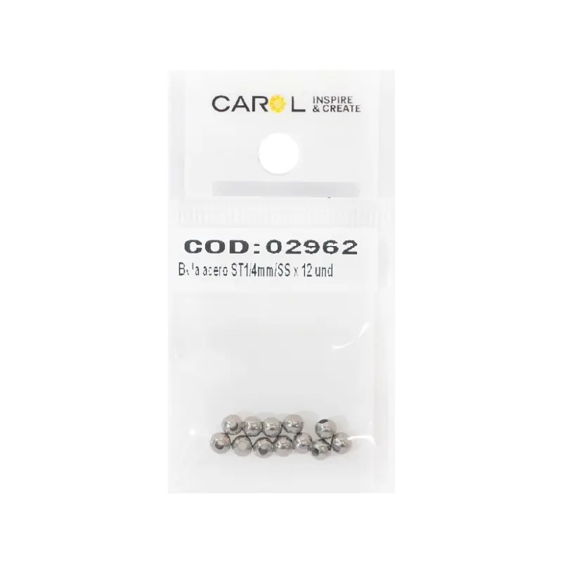 Balin acero ST1/4mm/SS x 12 und