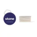 Cordon vibora 1mm 125 blanco x rollo 8m