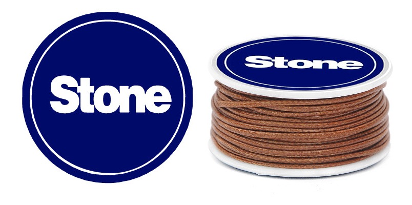 Cordon vibora 1mm 154 cafe claro x 8m